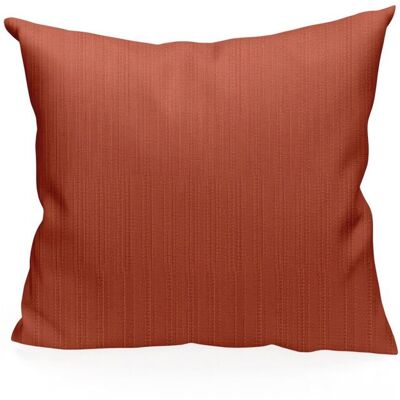 SOLEIL D'OCRE Coussin en velours 40x40 cm VELVET terracotta par Soleil docre Orange - Publicité SOLEIL D'OCRE Coussin en velours 40x40 cm VELVET terracotta par Soleil docre Orange - Publicité