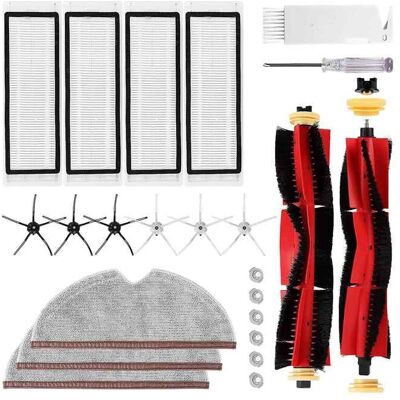 SODIAL Accessoires pour Xiaomi Roborock S5 Max S50 S51 S6 S60 S65 S6 Max V S6 Pure 23 PièCes Accessoires DAspirateur Rouge - Publicité SODIAL Accessoires pour Xiaomi Roborock S5 Max S50 S51 S6 S60 S65 S6 Max V S6 Pure 23 PièCes Accessoires DAspirateur Rouge - Publicité