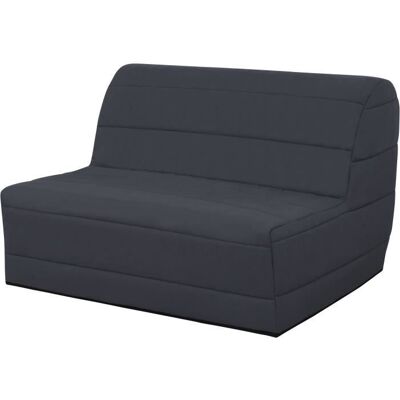 Banquette BZ 140x190 - Tissu gris - MELISSA - Confort moelleux - Déhoussable Gris - Publicité Banquette BZ 140x190 - Tissu gris - MELISSA - Confort moelleux - Déhoussable Gris - Publicité
