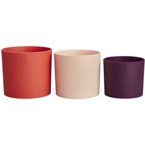 ELHO Pots de fleurs Lex Pott - Set 14 cm - Rouge Rose Violet - L 14 x W 13.8 x H 12 cm - Intérieur - 100% recyclé Rouge - Publicité ELHO Pots de fleurs Lex Pott - Set 14 cm - Rouge Rose Violet - L 14 x W 13.8 x H 12 cm - Intérieur - 100% recyclé Rouge - Publicité