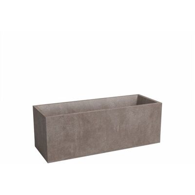 Jardinière SYDNEY - Plastique - Taupe - Rectangulaire - 79.5x29.5x29.5 cm - 57 L - ARTEVASI - Publicité Jardinière SYDNEY - Plastique - Taupe - Rectangulaire - 79.5x29.5x29.5 cm - 57 L - ARTEVASI - Publicité