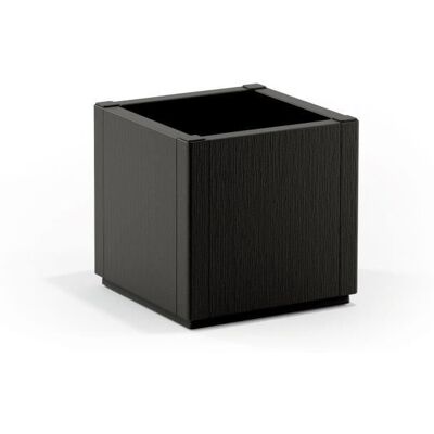 STEFANPLAST - ETHICA Graphite Carré 38L - Jardinière - Publicité STEFANPLAST - ETHICA Graphite Carré 38L - Jardinière - Publicité