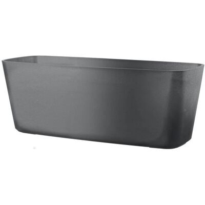 DEROMA Jardinière Origin - 59x226 cm - 18 L - Gris Noir - Publicité DEROMA Jardinière Origin - 59x226 cm - 18 L - Gris Noir - Publicité