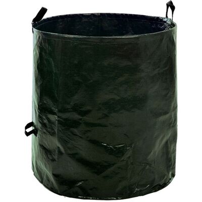 Sac de jardin autoportant 270 L TERRE JARDIN - déchets verts - 3 poignées - polyéthylène 220 g/m² Vert - Publicité Sac de jardin autoportant 270 L TERRE JARDIN - déchets verts - 3 poignées - polyéthylène 220 g/m² Vert - Publicité