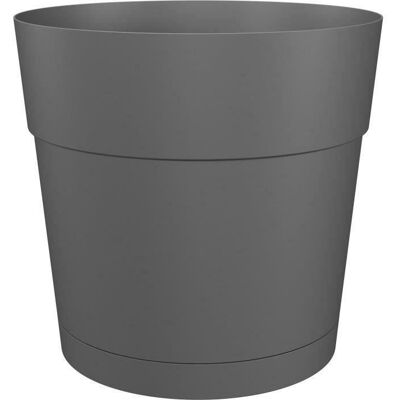 Pot de Plantes en Plastique Artevasi - Ø 35 cm - Anthracite - Circulaire - Publicité Pot de Plantes en Plastique Artevasi - Ø 35 cm - Anthracite - Circulaire - Publicité