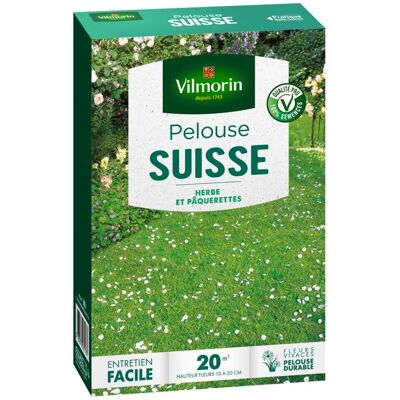 Gazon - Vilmorin - Pelouse Suisse - Paquerettes - Publicité Gazon - Vilmorin - Pelouse Suisse - Paquerettes - Publicité