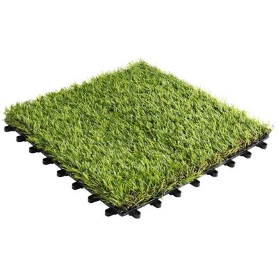 KARAT Dalles Terrasse en gazon synthétique Ultra résistant 30 x 30 cm - Publicité KARAT Dalles Terrasse en gazon synthétique Ultra résistant 30 x 30 cm - Publicité
