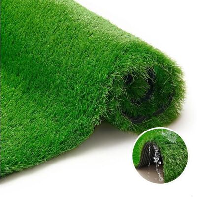 TAPISO Natural Deluxe Gazon Artificiel 40 mm Gazon Synthétique Vert Moquette pour Jardin Balcons Terrasses Vérandas 200x100 - Publicité TAPISO Natural Deluxe Gazon Artificiel 40 mm Gazon Synthétique Vert Moquette pour Jardin Balcons Terrasses Vérandas 200x100 - Publicité