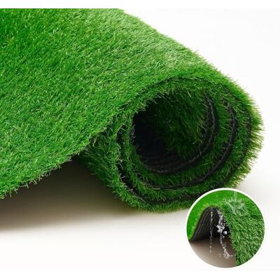 TAPISO Natural Deluxe Gazon Synthétique Tapis Gazon Pelouse Artificielle Terrasse Balcon Jardin Vert Épaisseur 20 mm 200 x 650 cm - Publicité TAPISO Natural Deluxe Gazon Synthétique Tapis Gazon Pelouse Artificielle Terrasse Balcon Jardin Vert Épaisseur 20 mm 200 x 650 cm - Publicité