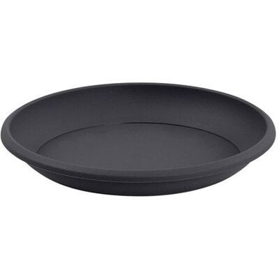 SANS Soucoupe Cancun Ø 38 cm pour pot Cancun Ø 50 cm - Gris anthracite - Eda Gris - Publicité SANS Soucoupe Cancun Ø 38 cm pour pot Cancun Ø 50 cm - Gris anthracite - Eda Gris - Publicité