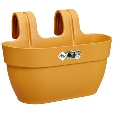 ELHO Balconnière Vibia Campana Easy Hanger Medium - L 24.1 x W 36 x H 26.5 cm - Jaune miel - Avec réserve deau Jaune - Publicité ELHO Balconnière Vibia Campana Easy Hanger Medium - L 24.1 x W 36 x H 26.5 cm - Jaune miel - Avec réserve deau Jaune - Publicité