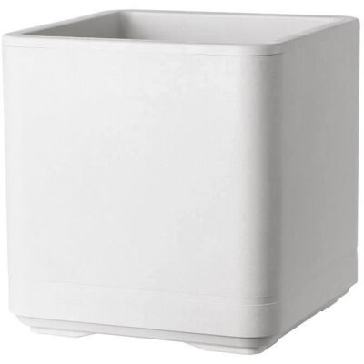 Pot de fleur DEROMA Perle Cube - Résistant au gel et UV - 38cm - Publicité Pot de fleur DEROMA Perle Cube - Résistant au gel et UV - 38cm - Publicité