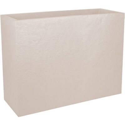 Jardinière Muret Loft L - EDA - Volcania - 46 L - Intérieur/Extérieur - Décor Pierre - 785 x 295 x H. 60 cm - Beige Calcaire Beige - Publicité Jardinière Muret Loft L - EDA - Volcania - 46 L - Intérieur/Extérieur - Décor Pierre - 785 x 295 x H. 60 cm - Beige Calcaire Beige - Publicité