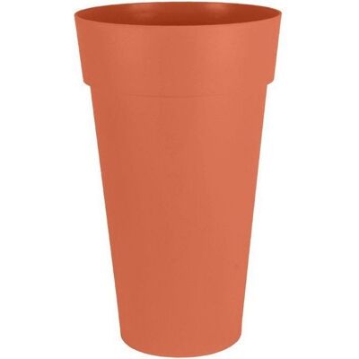 CORDERIE TOURNONAISE EDA - Pot de fleurs Rond XXL - Toscane - Ø 48 x H 80 cm - Intérieur / Extérieur - 90 L - Orange Terre Battue Orange - Publicité CORDERIE TOURNONAISE EDA - Pot de fleurs Rond XXL - Toscane - Ø 48 x H 80 cm - Intérieur / Extérieur - 90 L - Orange Terre Battue Orange - Publicité