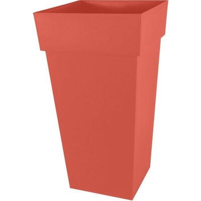 Pot de fleurs XXL carré - Toscane - EDA - 44 x 44 x H. 80 cm - Intérieur / Extérieur - 98 L - Orange Terre Battue Orange - Publicité Pot de fleurs XXL carré - Toscane - EDA - 44 x 44 x H. 80 cm - Intérieur / Extérieur - 98 L - Orange Terre Battue Orange - Publicité