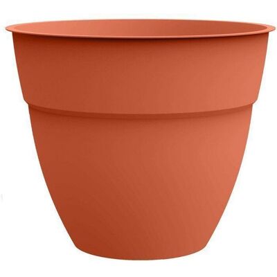 Pot de fleurs Rond - Ø 50 cm - EDA - OSAKA - 568 L - Intérieur/Extérieur - Ø 52 x H. 429 cm - Orange Terre Battue Orange - Publicité Pot de fleurs Rond - Ø 50 cm - EDA - OSAKA - 568 L - Intérieur/Extérieur - Ø 52 x H. 429 cm - Orange Terre Battue Orange - Publicité