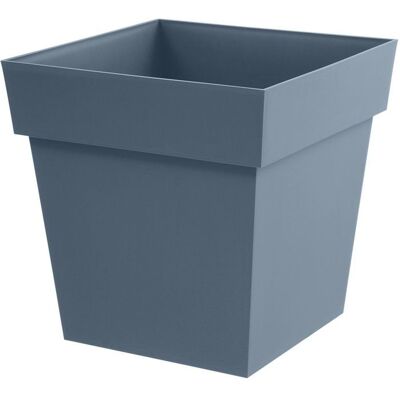 Pot de fleur carré - Toscane - EDA - 495 x 495 x H.525 cm - Intérieur / Extérieur - 87L - Bleu Jean Bleu - Publicité Pot de fleur carré - Toscane - EDA - 495 x 495 x H.525 cm - Intérieur / Extérieur - 87L - Bleu Jean Bleu - Publicité