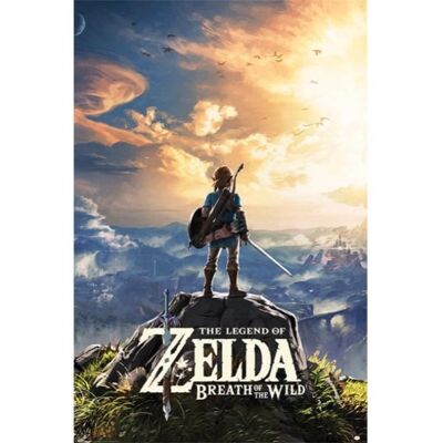 GB EYE Affiche Maxi The Legend Of Zelda Breath of the Wild - Publicité GB EYE Affiche Maxi The Legend Of Zelda Breath of the Wild - Publicité