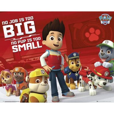 GB EYE Paw Patrol - La Pat Patrouille - équipe BIG - 40x50cm - Affiche / Poster - Publicité GB EYE Paw Patrol - La Pat Patrouille - équipe BIG - 40x50cm - Affiche / Poster - Publicité