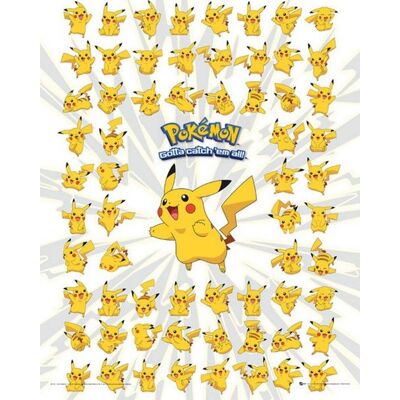GB EYE POKEMON Poster Pikachu - Garçon - A partir de 3 ans - Livré à lunité - Publicité GB EYE POKEMON Poster Pikachu - Garçon - A partir de 3 ans - Livré à lunité - Publicité