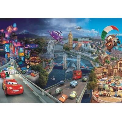 Poster-Papier peint XXL - DISNEY - Cars 2 - 354x254 cm - Décoration murale - Intérieur Noir - Publicité Poster-Papier peint XXL - DISNEY - Cars 2 - 354x254 cm - Décoration murale - Intérieur Noir - Publicité