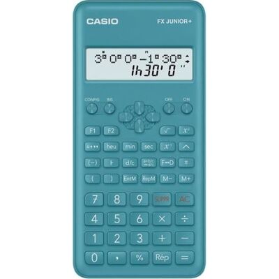 Calculatrice Casio FX Junior+ Bleu - Publicité Calculatrice Casio FX Junior+ Bleu - Publicité