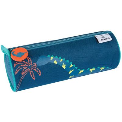 Trousse ronde OBERTHUR Wild Dino Bleu - Publicité Trousse ronde OBERTHUR Wild Dino Bleu - Publicité