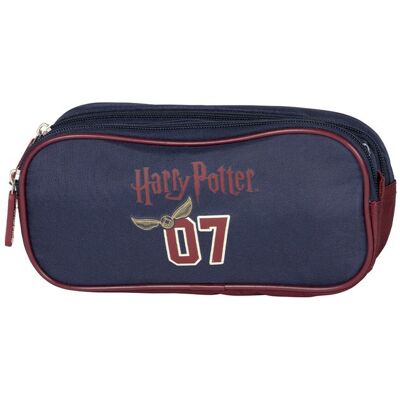 Trousse rectangulaire HARRY POTTER Quidditch 07 2 compartiments Bleu - Publicité Trousse rectangulaire HARRY POTTER Quidditch 07 2 compartiments Bleu - Publicité