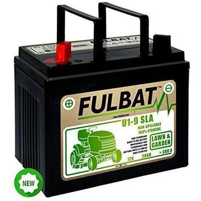 Batterie Fulbat U1-9 SLA - 12V 28Ah pour Tracteurs de Jardin - Publicité Batterie Fulbat U1-9 SLA - 12V 28Ah pour Tracteurs de Jardin - Publicité