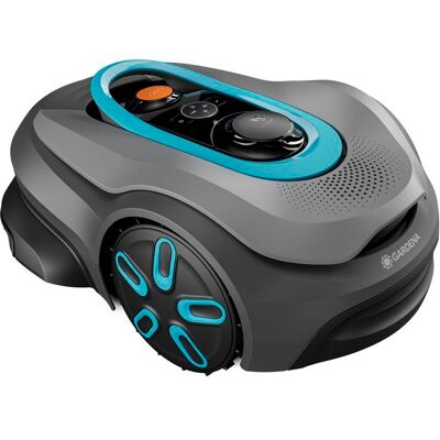 Tondeuse robot - GARDENA - Smart SILENO sense 600 - Connectée - Jusqu’à 600 m² - Sans câble périphérique ni Smart Gateway Gris - Publicité Tondeuse robot - GARDENA - Smart SILENO sense 600 - Connectée - Jusqu’à 600 m² - Sans câble périphérique ni Smart Gateway Gris - Publicité