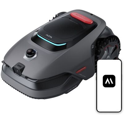 MOVA LiDAX Ultra 1200 Robot Tondeuse sans fil périphérique LiDAR 3D 360°+vision IA jusquà 1200m² pente 45% Gris - Publicité MOVA LiDAX Ultra 1200 Robot Tondeuse sans fil périphérique LiDAR 3D 360°+vision IA jusquà 1200m² pente 45% Gris - Publicité
