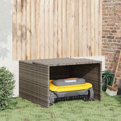VIDAXL SALE 2026 Housses pour tondeuses à gazon Gris - Garage pour robot tondeuse gris 86x90x52/57cm résine tressée PRO165019301 Gris - Publicité VIDAXL SALE 2026 Housses pour tondeuses à gazon Gris - Garage pour robot tondeuse gris 86x90x52/57cm résine tressée PRO165019301 Gris - Publicité
