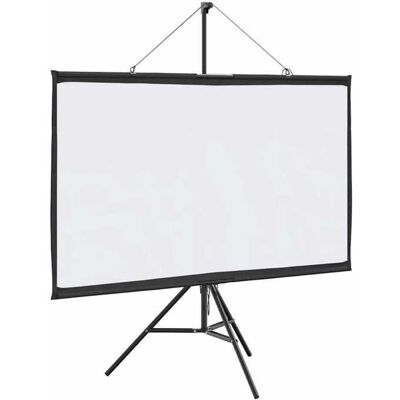 Écran de projection - vidaXL - 60 - Trépied - 16:9 - Blanc Blanc - Publicité Écran de projection - vidaXL - 60 - Trépied - 16:9 - Blanc Blanc - Publicité