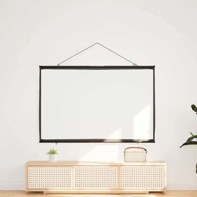 VIDAXL Écran pour projecteur Blanc - ZENCORE® Écran de projection mural 50 pouces 16:9 Top996761391 Blanc - Publicité VIDAXL Écran pour projecteur Blanc - ZENCORE® Écran de projection mural 50 pouces 16:9 Top996761391 Blanc - Publicité