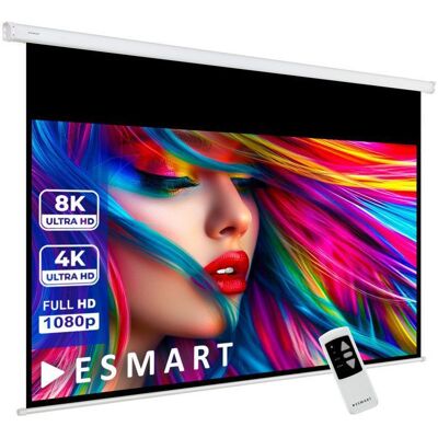 ESMART Professionnel MIMOTO Écran Moteur lumière du Jour GRIS 295 x 165 cm (133) 16:9 Télécommande programmable Écran de - Publicité ESMART Professionnel MIMOTO Écran Moteur lumière du Jour GRIS 295 x 165 cm (133) 16:9 Télécommande programmable Écran de - Publicité