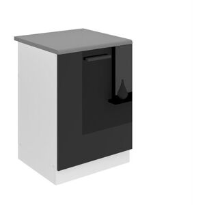 B BELINI GROUP Meuble de Cuisine - BELINI - SDZ - Noir Brillant - 516x60x85 cm - Sous Évier avec Tiroirs Noir - Publicité B BELINI GROUP Meuble de Cuisine - BELINI - SDZ - Noir Brillant - 516x60x85 cm - Sous Évier avec Tiroirs Noir - Publicité