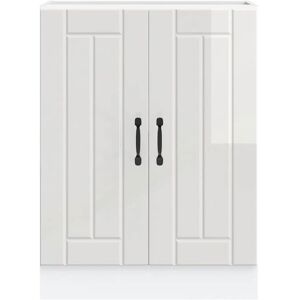 VIDAXL SALE dhiver Armoire sous évier - mango - Meuble cuisine - Lucca blanc brillant bois ingénierie EU1177 Blanc - Publicité VIDAXL SALE dhiver Armoire sous évier - mango - Meuble cuisine - Lucca blanc brillant bois ingénierie EU1177 Blanc - Publicité