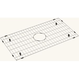 Grille en inox fond dévier pour évier KATE 1 bac blanc 79x47 Chambord Gris - Publicité Grille en inox fond dévier pour évier KATE 1 bac blanc 79x47 Chambord Gris - Publicité