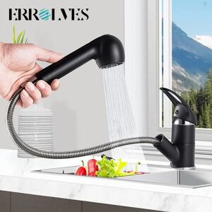 ERROLVES Robinet Cuisine Avec Douchette Tête Hémisphérique Laiton 2 Sorties Deau Rotatif 360° Robinet Rétractable Noir - Publicité ERROLVES Robinet Cuisine Avec Douchette Tête Hémisphérique Laiton 2 Sorties Deau Rotatif 360° Robinet Rétractable Noir - Publicité