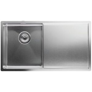 Évier de cuisine - KLARSTEIN - TitanSteel - Inox - 1 bac - 79x44 cm Gris - Publicité Évier de cuisine - KLARSTEIN - TitanSteel - Inox - 1 bac - 79x44 cm Gris - Publicité