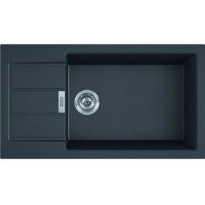 Évier de Cuisine - FRANKE - S2D Slim 611-78 XL - Tectonite Onyx - 1 bac - 78 cm Gris - Publicité Évier de Cuisine - FRANKE - S2D Slim 611-78 XL - Tectonite Onyx - 1 bac - 78 cm Gris - Publicité