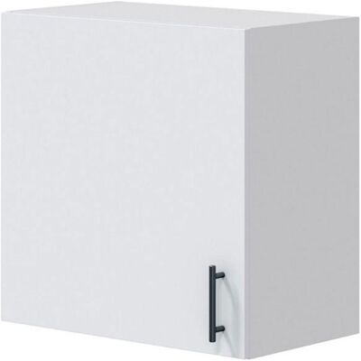 PEGANE Meuble à suspendre meuble haut pour cuisine avec 1 porte coloris blanc brillant - hauteur 59 x longueur 60 x profondeur 34 cm Blanc - Publicité PEGANE Meuble à suspendre meuble haut pour cuisine avec 1 porte coloris blanc brillant - hauteur 59 x longueur 60 x profondeur 34 cm Blanc - Publicité