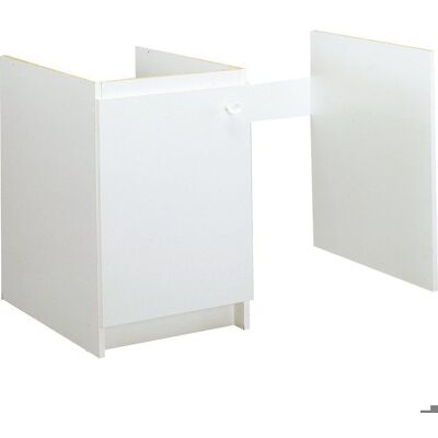 Meuble bas cuisinette pour lave vaisselle - Moderna - Longueur 120 cm Blanc - Publicité Meuble bas cuisinette pour lave vaisselle - Moderna - Longueur 120 cm Blanc - Publicité
