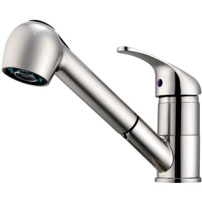 HOMELODY Robinet de Cuisine avec Douchette Extractible Mitigeur dévier 2 Jets au Choix Mitigeur Cuisine en Acier Nickel Robinet Evier Gris - Publicité HOMELODY Robinet de Cuisine avec Douchette Extractible Mitigeur dévier 2 Jets au Choix Mitigeur Cuisine en Acier Nickel Robinet Evier Gris - Publicité