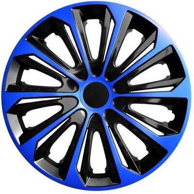Enjoliveurs universels 14 NRM STRONG DUO bleu-noir 4 pièces Bleu - Publicité Enjoliveurs universels 14 NRM STRONG DUO bleu-noir 4 pièces Bleu - Publicité