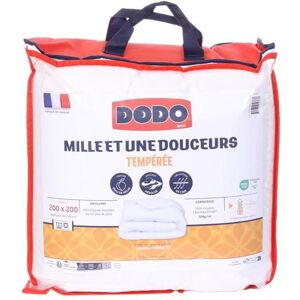 Couette Synthetique Temperee Dodo 200X200 Blanc - Publicité Couette Synthetique Temperee Dodo 200X200 Blanc - Publicité