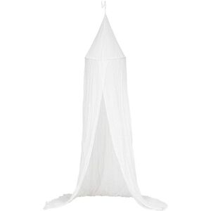 Ciel de lit double gaze de coton blanc Blanc - Publicité Ciel de lit double gaze de coton blanc Blanc - Publicité