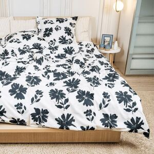 DRAP HOUSE Housse de Couette 220x240 cm avec 2 Taies doreiller 63x63 cm – Parure de lit en Coton DouceFermeture Éclair pour Lit 2 Personnes Blanc - Publicité DRAP HOUSE Housse de Couette 220x240 cm avec 2 Taies doreiller 63x63 cm – Parure de lit en Coton DouceFermeture Éclair pour Lit 2 Personnes Blanc - Publicité