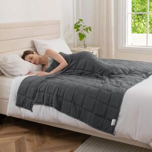Good Nite Couverture Lestée pour Adulte Couette Lestée Couverture De Relaxation Plaid Lesté Weighted Blanket 6.1 kg 150x200 cm Gris - Publicité Good Nite Couverture Lestée pour Adulte Couette Lestée Couverture De Relaxation Plaid Lesté Weighted Blanket 6.1 kg 150x200 cm Gris - Publicité