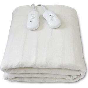 Surmatelas Chauffant - LEOGREEN - Double 160x140 cm - 2x60W - 3 Réglages de Température - Blanc Blanc - Publicité Surmatelas Chauffant - LEOGREEN - Double 160x140 cm - 2x60W - 3 Réglages de Température - Blanc Blanc - Publicité